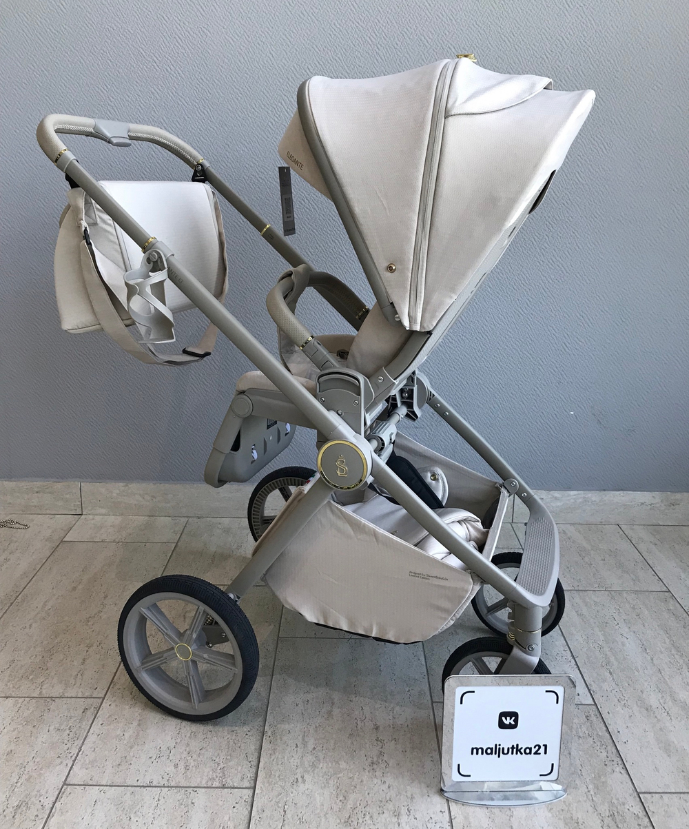 Прогулочная коляска SBL Elegante LT Beige
