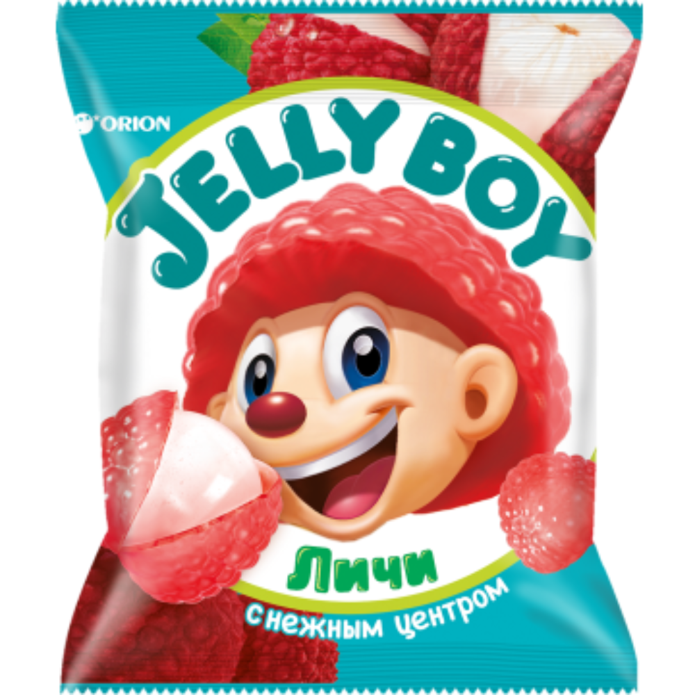 Мармелад жевательный Jelli boy со вкусом личи 66 гр