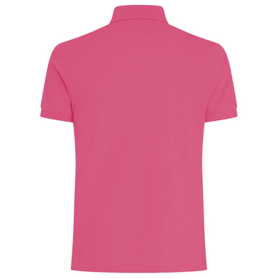 Мужское теннисное поло Tommy Hilfiger Core 1985 Slim Polo - deep crimson fruit