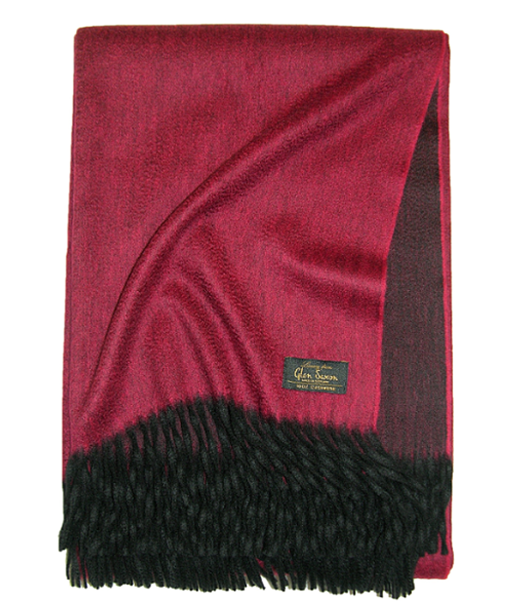 Плед 130х180 Glen Saxon UNI BKL 122 carmine