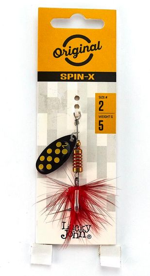Блесна вращ. Lucky John SPIN X ROUND 02 5,0г BF