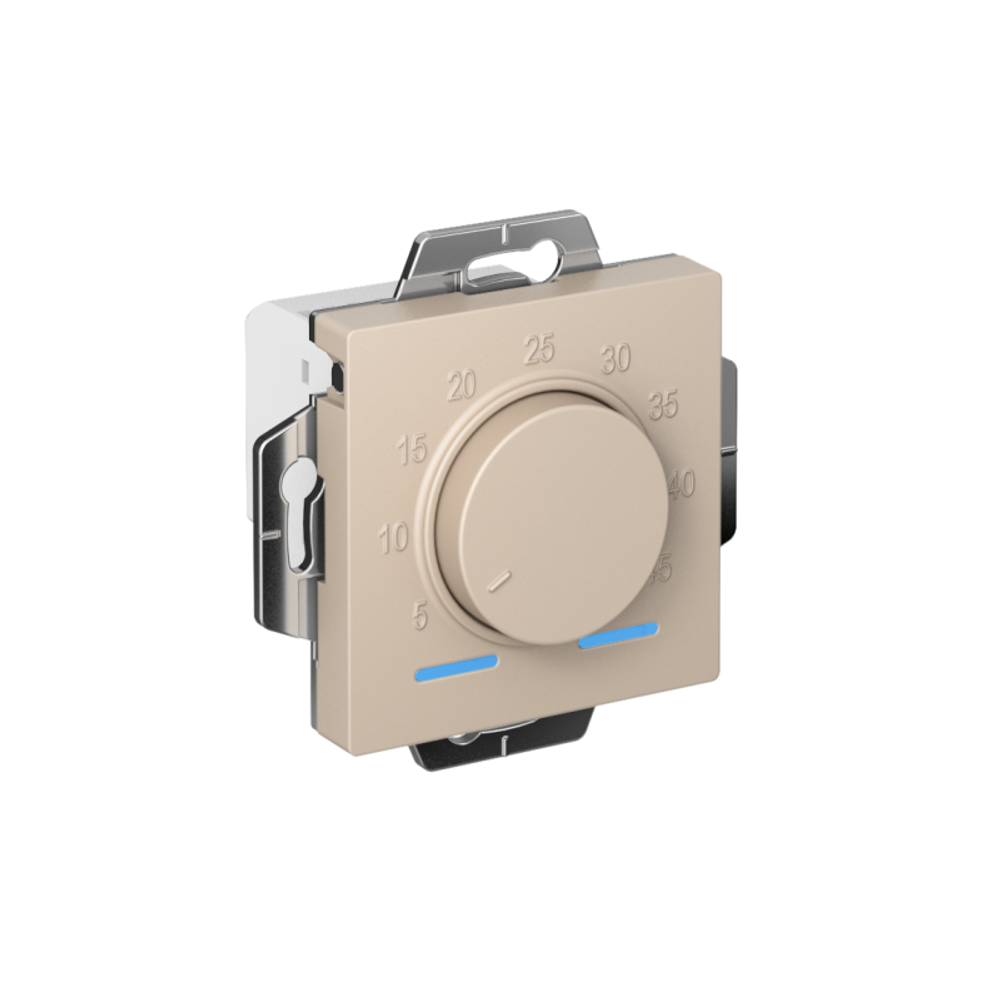 Термостат теплого пола электронный AtlasDesign 10А с датчиком механизм песочн. SE ATN001235