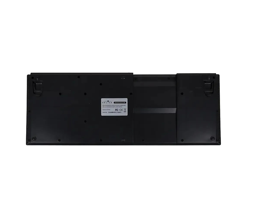 Клавиатура Oklick 450M black mmedia aluminum USB