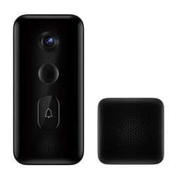 Замок умный дверной Xiaomi Mijia Smart Doorbell 3 Black (MJML05-FJ