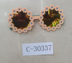 Очки солнечные детские зайчик, 5 цветов микс, с-30337