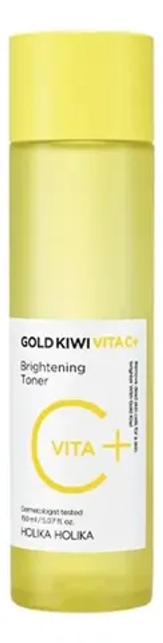Тонер для лица с витамином C HOLIKA HOLIKA Gold Kiwi Vita C Plus Brightening Toner 150 мл