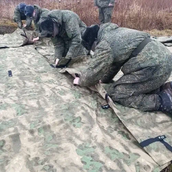 Модульное укрытие от тепловизионных средств разведки