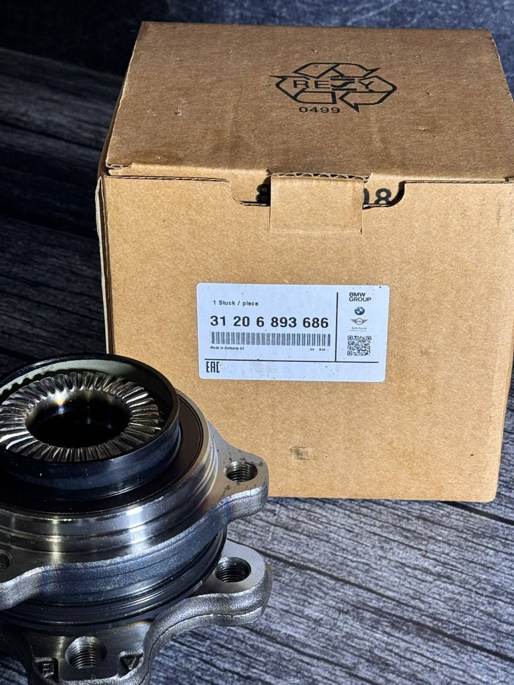 Ступица колеса с подшипником BMW 31206893686