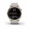 Garmin Fenix 7S Pro Sapphire Solar – золотистый корпус, светло-песочный ремешок