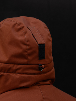 Куртка демисезонная Варгградъ на флисе мужская терракот