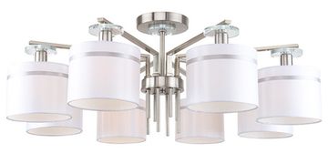 Люстра потолочная 8*Е14 1045/11/08PT никель Chart Stilfort