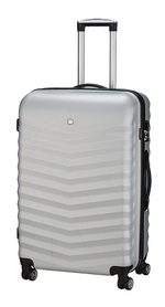 Чемодан Wenger Fribourg, серебристый, 37x23x54 см, 35 л