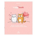 Тетрадь А5, 48 л., BRAUBERG, скоба, клетка, обложка картон, "Кот-Энтузиаст", 404365, 5шт