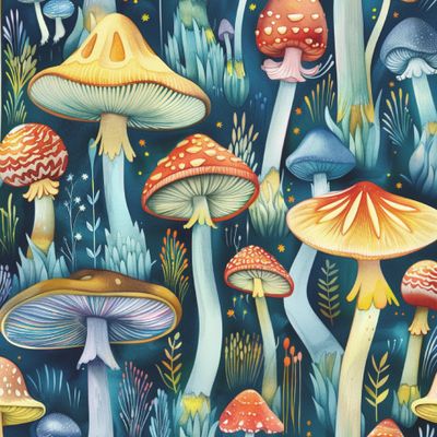 Сказочные грибы