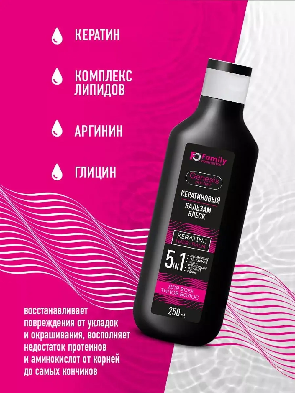 Набор для волос кератиновый
