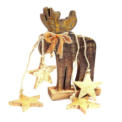 Фигурка декоративная raindeer, 29х19х6 см