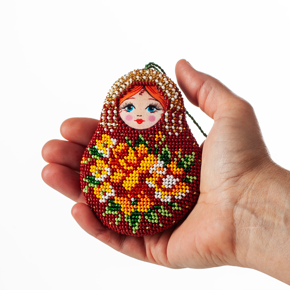 Матрешка Жостовская