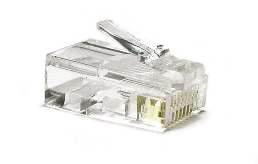 Коннектор  Hyperline PLUG-8P8C-U-C6-100