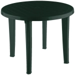 Стол круглый темно-зеленый 950х740мм