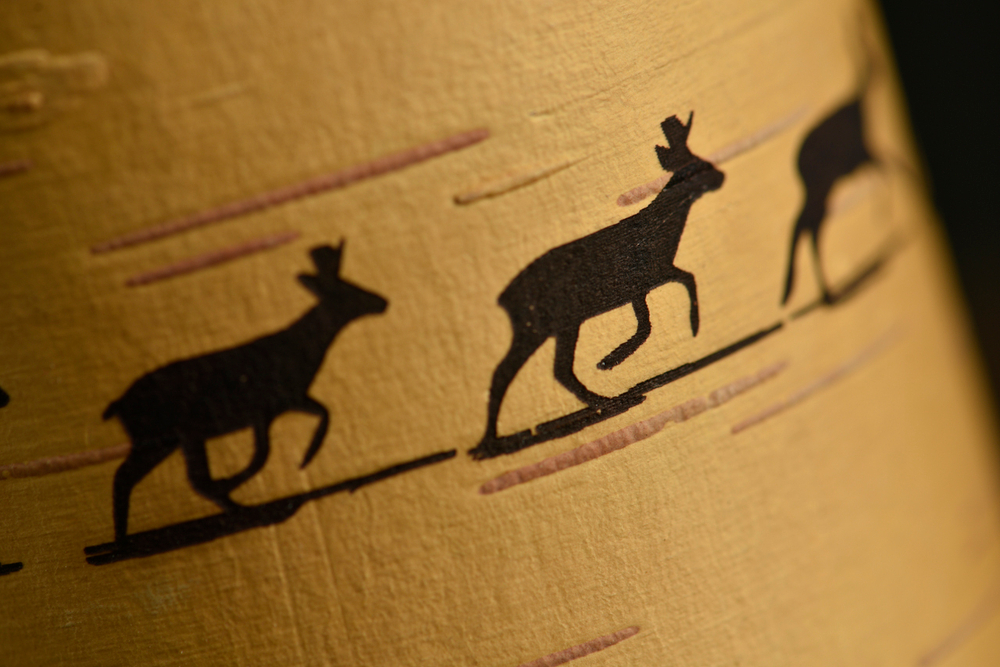 Кружка большая фарфоровая без ручки. Коллекция Christmas (Рождество)