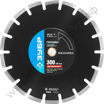 ЗУБР АСФАЛЬТ 303 мм (25.4/20 мм, 10х3.2 мм), алмазный диск, ПРОФЕССИОНАЛ (36667-300)