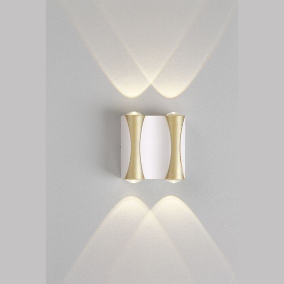 Настенный светодиодный светильник Crystal Lux CLT 022W2 WH-GO 4000K