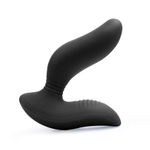 Черный вибромассажер простаты 3,5’’ Curve P-spot Massager - 12 см.