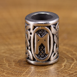 Бусины «РУНЫ» из нержавеющей стали В АССОРТИМЕНТЕ