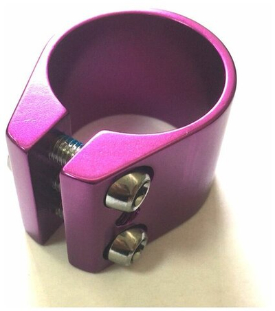 Самокат /Хомут для руля  00-180191 для ТРЮКОВОГО самоката, с 3-мя болтами, диаметр 35мм, высота 34мм