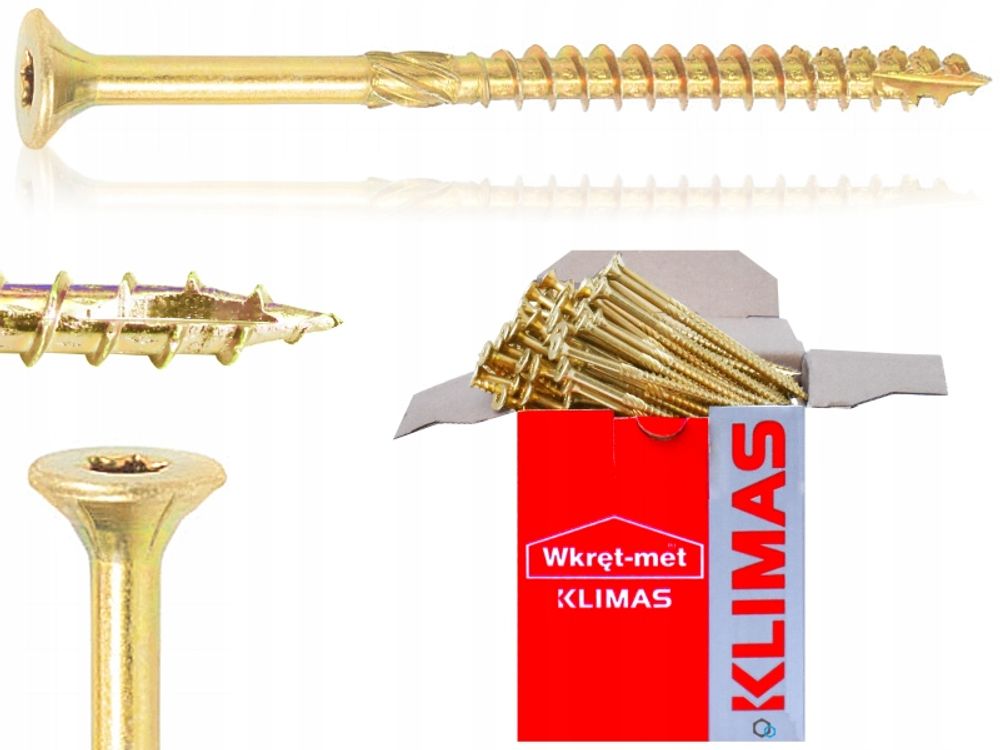 Саморез потай для дер.констр. 4,0*40 KMWHT-40040 Wkret-met
