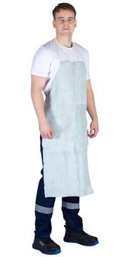 Фартук спилковый