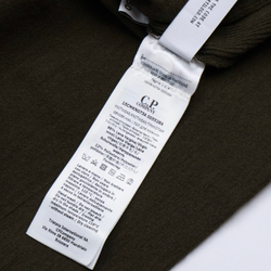 Свитер C.P. Company 1/4 Zip Dark Green