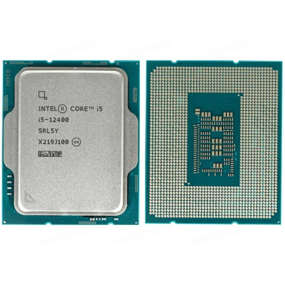 Процессор Intel Core i5-12400 (2.5GHz/18MB/6 cores) LGA1700, TDP 65W, OEM