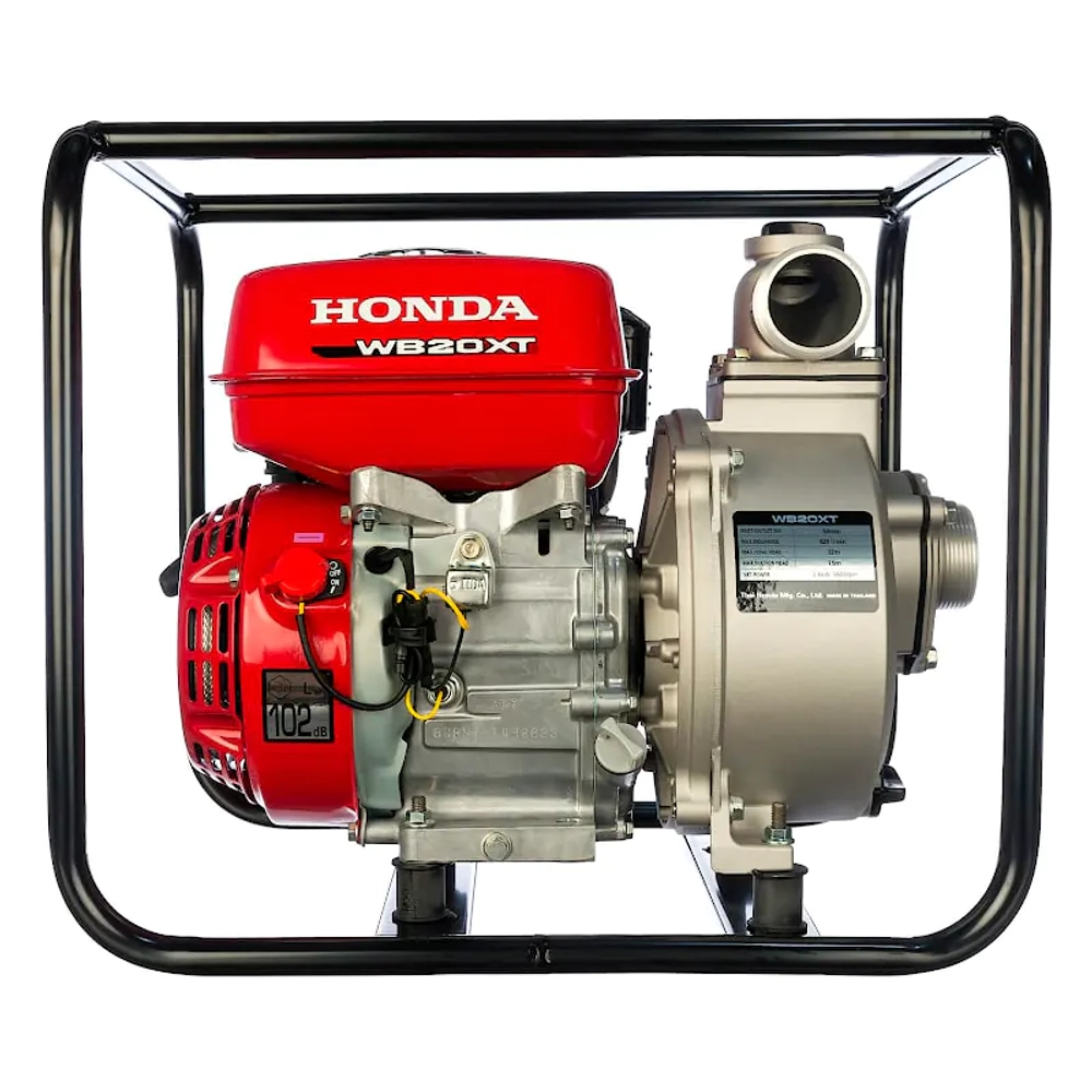 HONDA WB 20 мотопомпа бензиновая 3.5 л.с, 620 л/мин, диаметр 50 мм, WB20XT4DRX