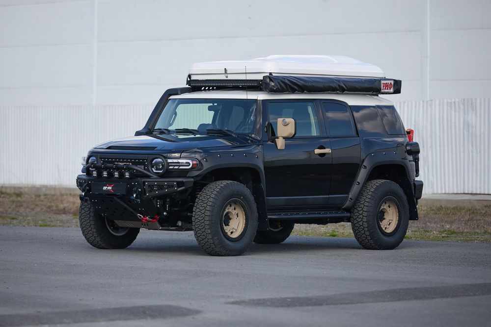 Бампер силовой передний BMS ALFA для Тойота FJ Cruiser 2005-2023