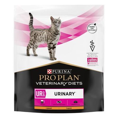 Сухой корм для кошек Pro Plan Veterinary Diets UR ST/OX при болезни мочевыводящих путей c курицей 350 г