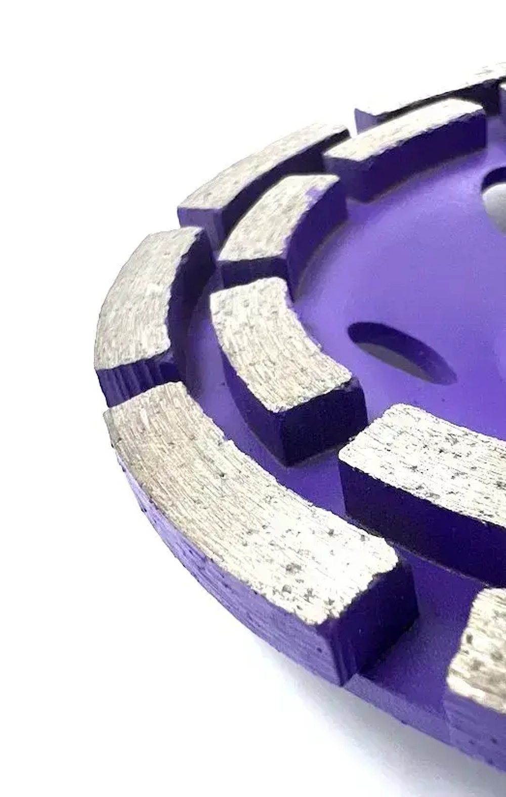 Чашка алмазная зачистная двухрядная 125 мм по бетону TORGWIN круг шлифовальный