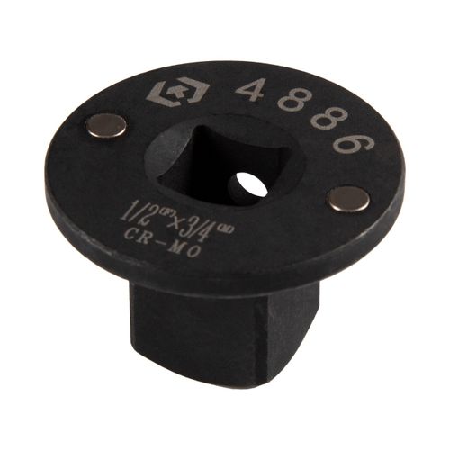 KING TONY (4886) Переходник 1/2"&gt;3/4", тонкий, магнитный