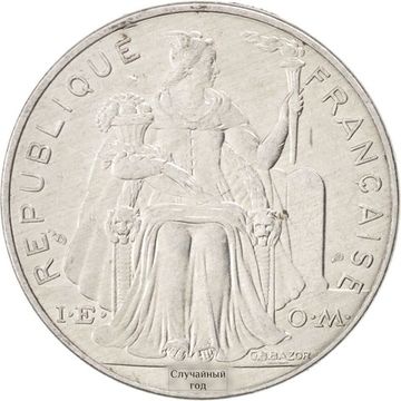 5 франков 1983-2018 Новая Каледония