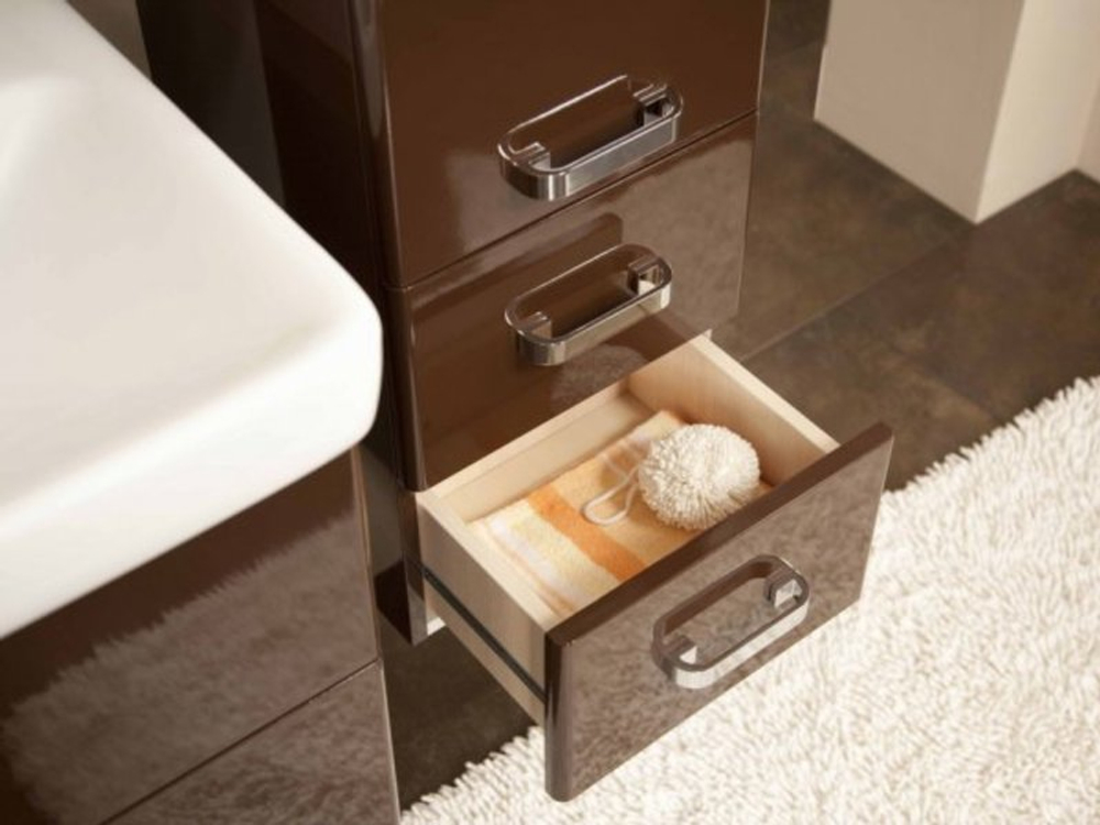 Полуколонна подвесная Акватон Америна белый 34.4х89х32.2 см