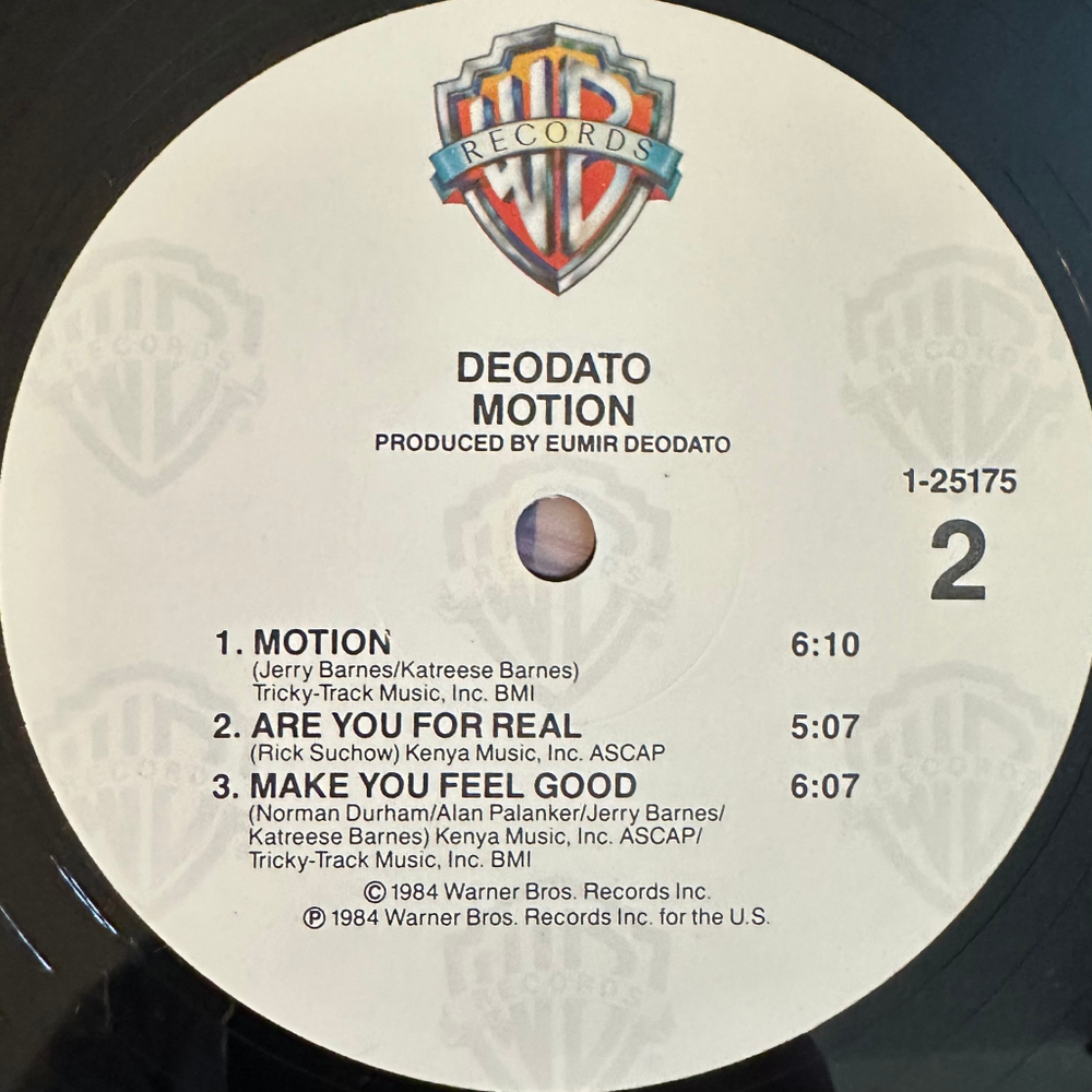 Deodato ‎– Motion (США 1984г.)