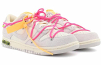 Кроссовки Off-White X Nike Dunk Low "The 50" No.17