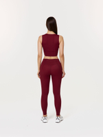 Легинсы с высокой талией и карманом