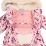 Комбинезон- Пача 300 гр. р.1 (74) принт перышки