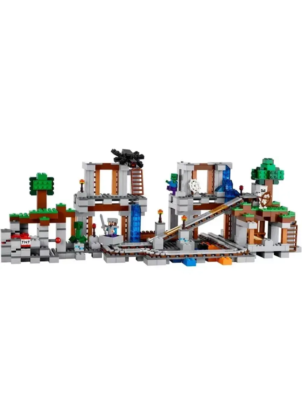 Конструктор Minecraft Майнкрафт Шахта 922 детали