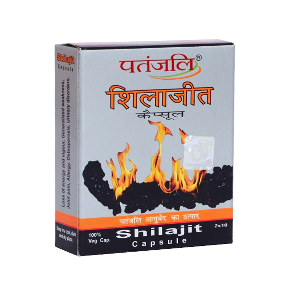 Шиладжит Патанджали (Shilajeet Patanjali), 20 капсул