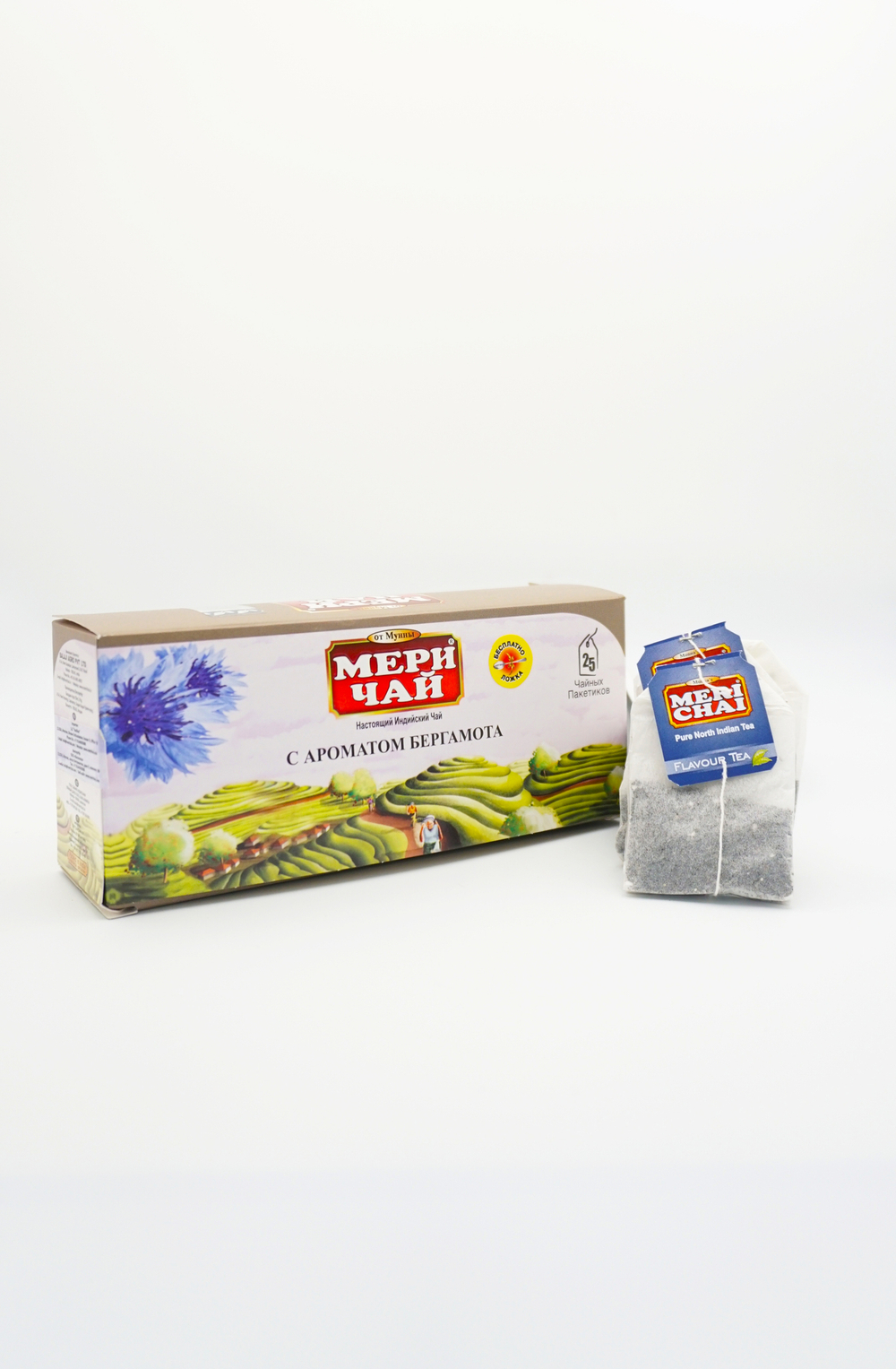 MERI CHAI (Мери Чай) бергамот с ложкой 25 пак.