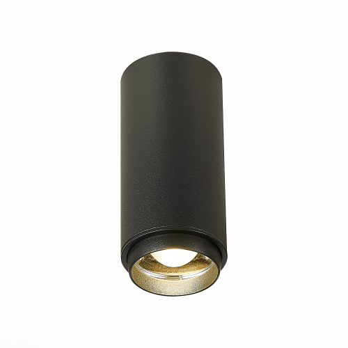 ST600.442.10 Светильник потолочный Zoom Черный LED 1*10W 4000K 1 000Lm Ra&gt;80 15-60° IP20 D59xH130 170-240VV Накладные светильники