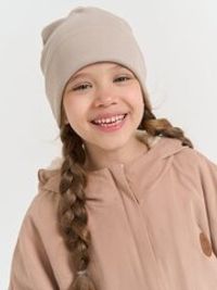 Куртка оверсайз на меху "Латте"