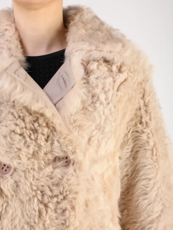 Дубленка зимняя шуба натуральная короткая